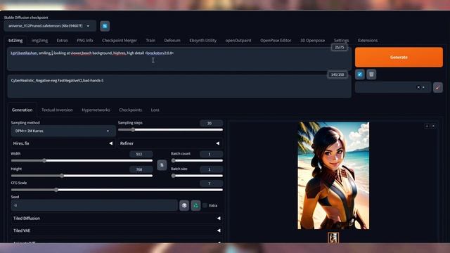 How I create DAZZLING images for my videos using AI! (Stable Diffusion Tutorial) смотреть онлайн