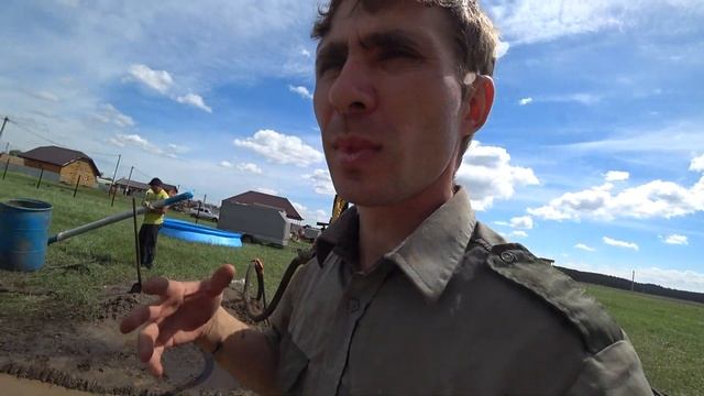 Полный процесс бурение / Как достать трубы если завалила, зажала штанги песком?