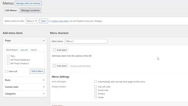 How can you add a custom WordPress navigation menu to your site? смотреть онлайн