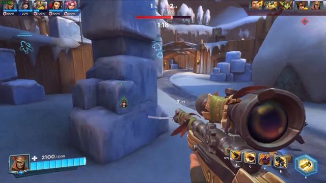 Playing Paladins on Nvidia GeForce 1050ti high graphics смотреть онлайн