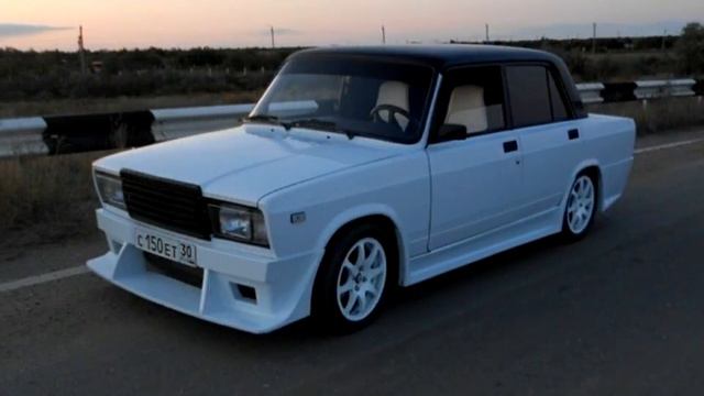Тюнинг авто ВАЗ 2107 Лучшее 2016 часть 5 смотреть онлайн