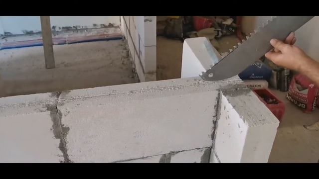 Штроба в пеноблоке без пыли. Армирование пеноблока смотреть онлайн