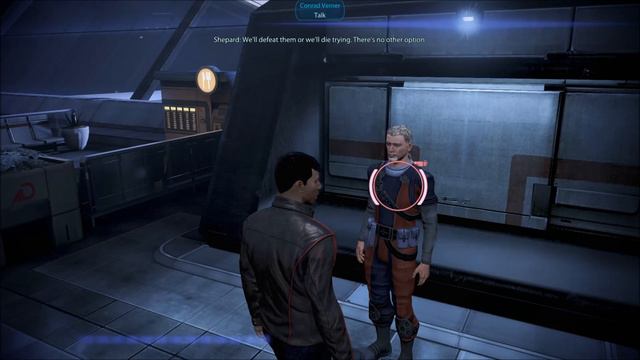 Mass effect 3: Conrad Verner (Renegade shep) смотреть онлайн