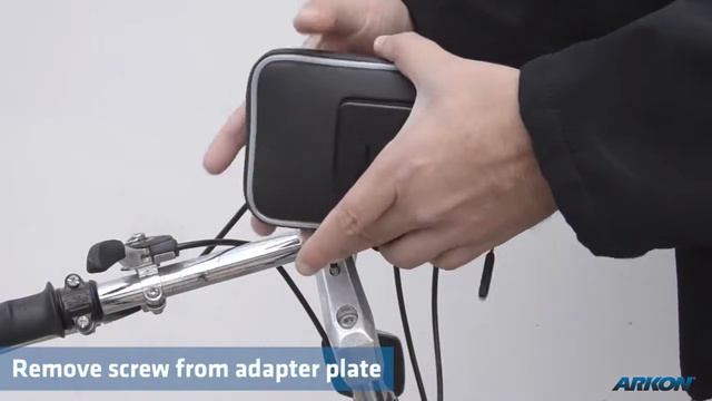 Handlebar Mount with Water-Resistant Case | Arkon SGN2WPCS32 смотреть онлайн