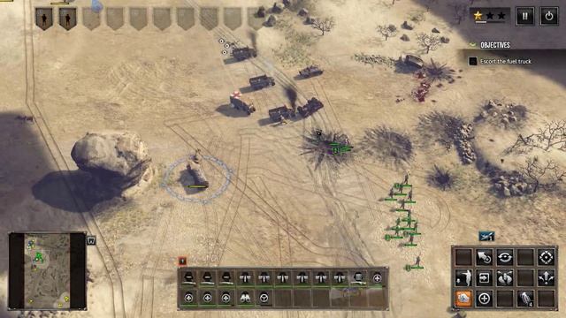 Sudden Strike 4 - Africa Desert War - Axis Campaign - Mission 1 - Battle of Sidi Barrani смотреть онлайн
