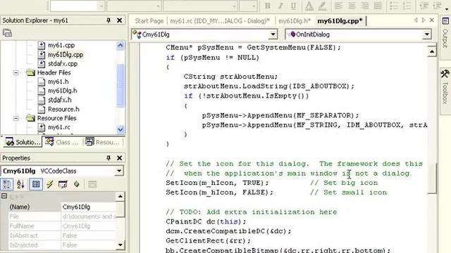 Битовый массив CBitmap. Часть 1. Урок 100 смотреть онлайн