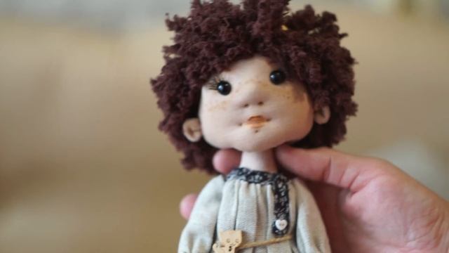 Куклы. Текстильные куклы Ангел, Домовёнок и Гном. смотреть онлайн