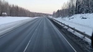 Один день отстоя) Сургут - Куть-ях - Тобольск - Тюмень #дальнобой #маз #работа #дорога #блоки #плит