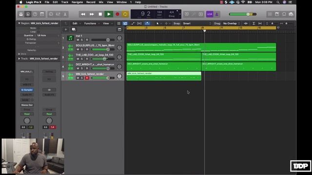 Sampler + Splice пишем вайбовый бит в Logic Pro X 10.5 смотреть онлайн