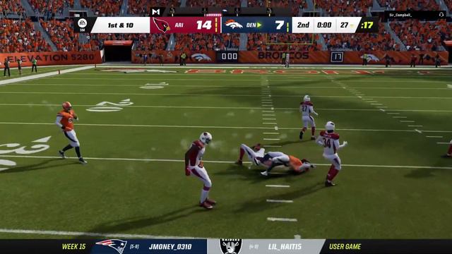 Cards Vs Broncos Gotw