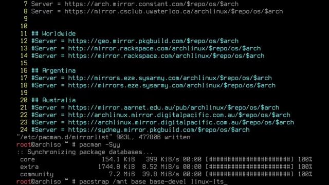Arch Base Install talk no music смотреть онлайн