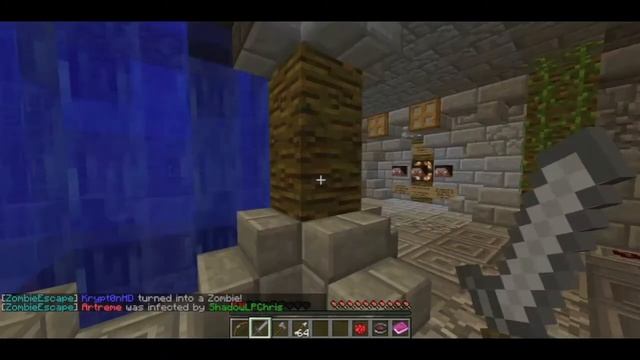 Minecraft Zombie Escape: Just Like World War Z смотреть онлайн