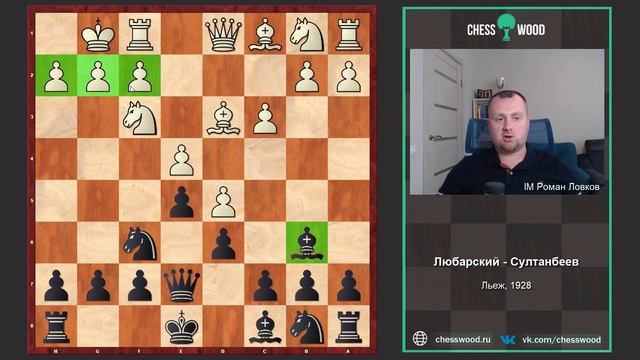 Пошаговый разбор партий для начинающих № 5. Любарский - Султанбеев (Итальянская партия) смотреть онлайн