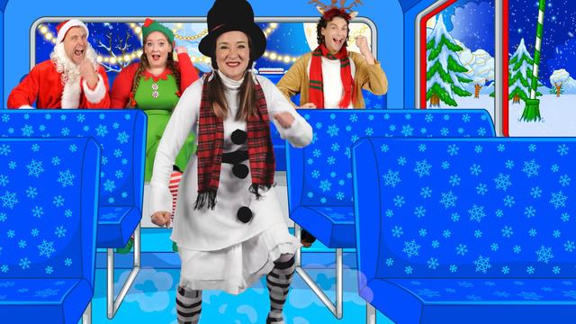 Колеса на автобусе (Рождество) - Детские стишки