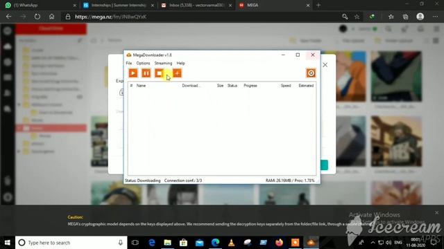 How to stream videos from MEGA to VLC player. смотреть онлайн