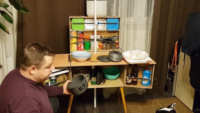 Походная кухня для рыбалки. смотреть онлайн