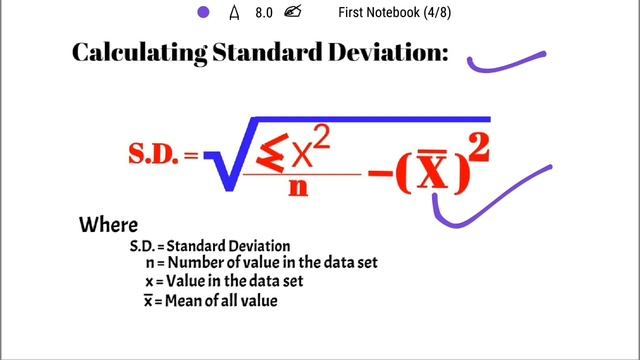 What is standard deviation in hindi - Standard deviation formula (STDEV Formula) смотреть онлайн