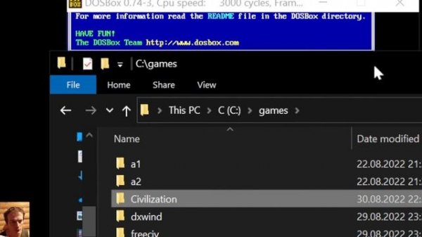 DosBox GUIDE: how to run old games from shortcut