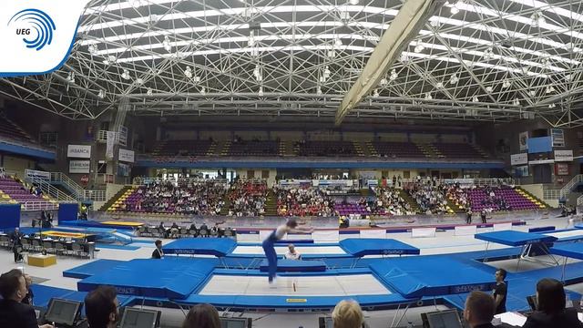 Artur MIKISHKA (BLR) - 2016 Trampoline junior European Champion смотреть онлайн