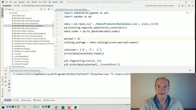 Visualisation 03-4: Time - Rolling averages & trendlines смотреть онлайн