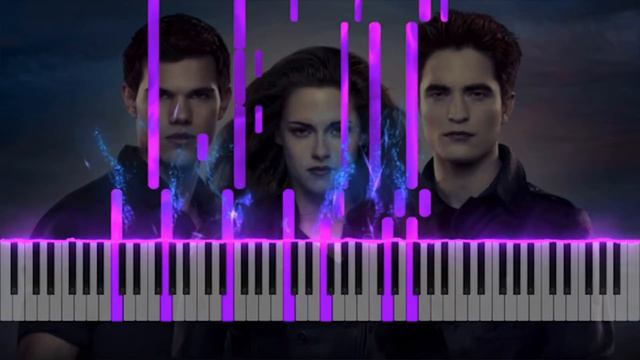 The Twilight Saga - Plus Que Ma Prope Vie by Carter Burwell Piano Tutorial смотреть онлайн