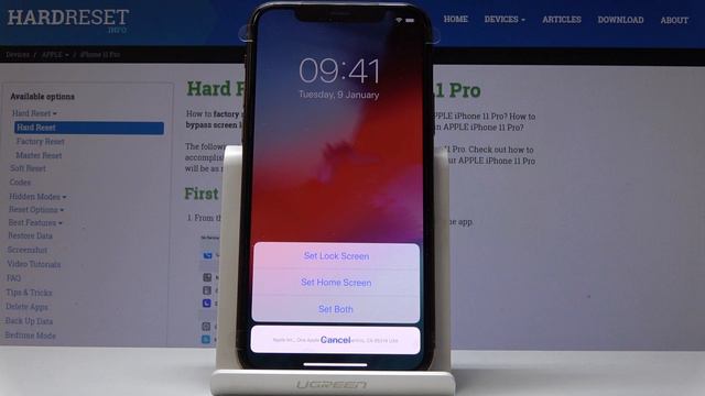 How to Change Wallpaper in iPhone 11 Pro - Update Home Screen смотреть онлайн