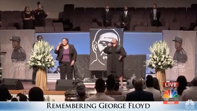 Funeral For George Floyd Held In Houston | NBC News смотреть онлайн