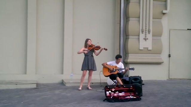 Скрипка и гитара! Чудесная музыка... смотреть онлайн