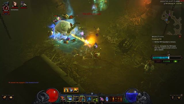 Diablo III Rift Challenge 300 America Server NA Season 28 Witch Doctor Guide смотреть онлайн