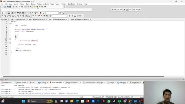 Menjelaskan program dan flowchart bahasa C Menggunakan Looping for, while, dan do while. смотреть онлайн