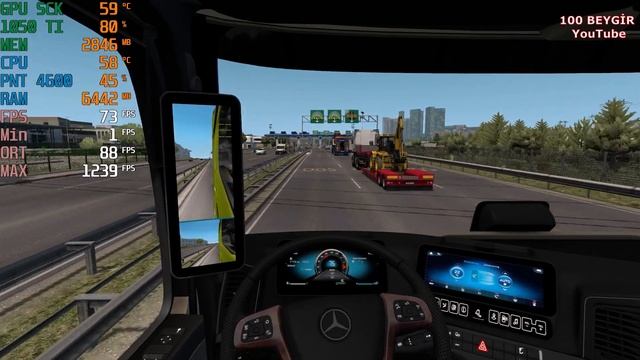 ETS 2 1.39 // YENİ MERCEDES ACTROS V 1.5 // FPS TEST - NATURALUX !!! смотреть онлайн