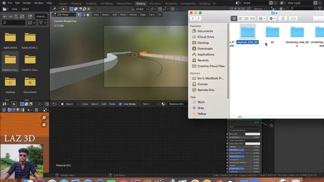 Silent Road - TIME LAPSE - Blender 2.80 смотреть онлайн