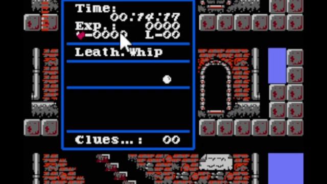 Castlevania II - Simon's Quest [Eng_Re-translation+Map HACK] ver. 2.12.0.1. Обзор хака на игру. смотреть онлайн