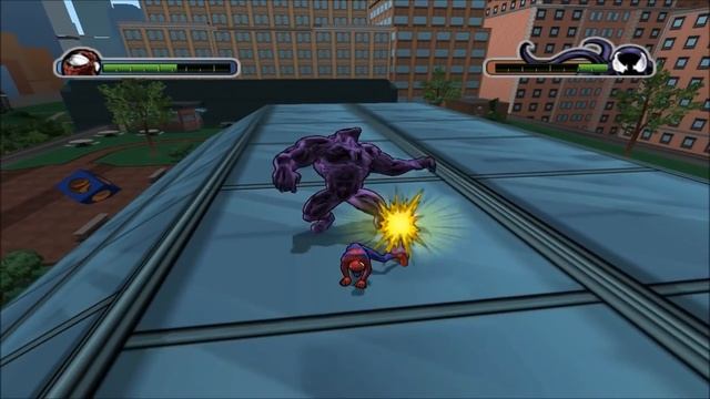 Ultimate SpiderMan Part 4 HD - Throw Down & Class Trip & Johnny Storm medium race смотреть онлайн