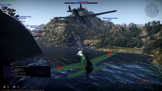 War Thunder - Sea Dragon Race - Japanese "Navy" Race смотреть онлайн