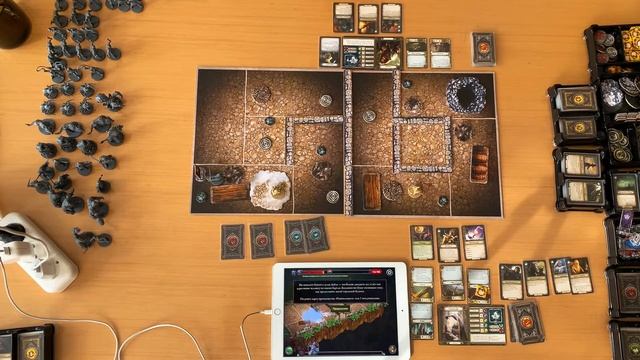 Властелин Колец: Странствия в Средиземье настольная игра с дополнением Призраки Дейла ч.2 смотреть онлайн
