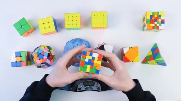 SPEED SOLVING OF ALL OFFICIAL WCA PUZZLES | NEW RECORD