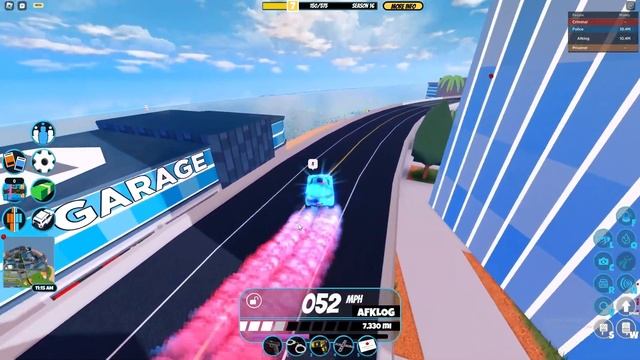 Showcasing The GRADIENT PIXEL Drift Effect In Roblox Jailbreak! (Roblox Jailbreak) смотреть онлайн