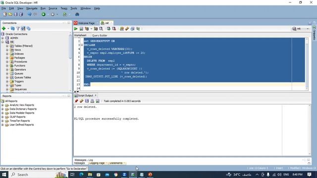 09-Oracle PL/SQL (Using SQL Statements Within a PL/SQL Block Part 2) By Eng-Helal Ahmed | Arabic смотреть онлайн