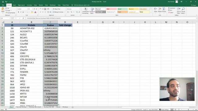 MS Excel 2019 Vlookup: VLOOKUP and HLOOKUP, Biological Data examples смотреть онлайн
