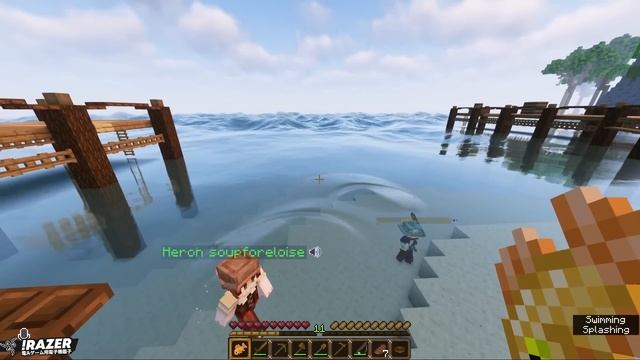 I FOUGHT A ZOMBIE PIRATE CREW!! - Minecraft Pirates SMP смотреть онлайн