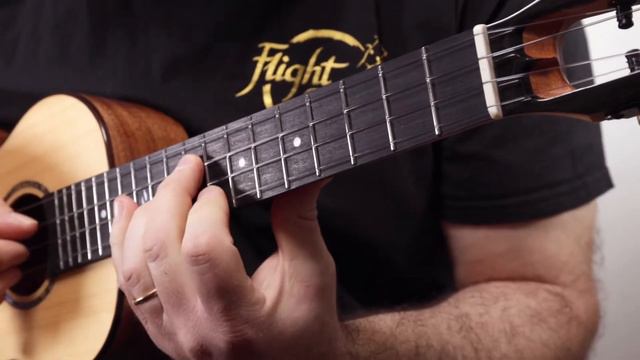 Flight Voyager Tenor EQ-A Ukulele Sound Demonstration смотреть онлайн