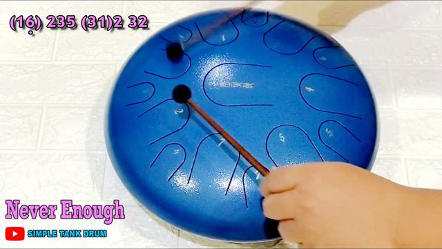 Never Enough (The Greatest Showman Ost) - Simple Tank Drum Cover with Tabs смотреть онлайн