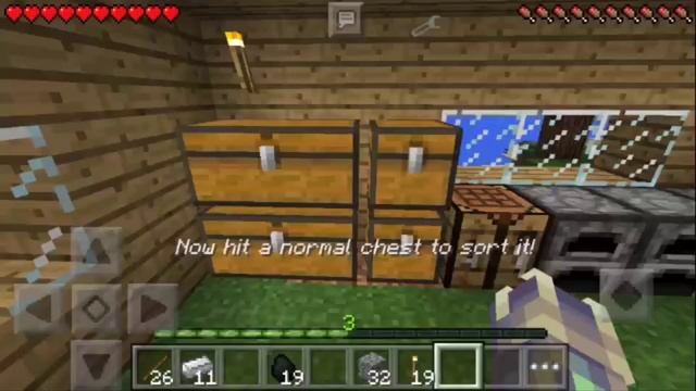 Обзор модов для Minecraft PE 0.14.0 #2 Inventory tweaks смотреть онлайн