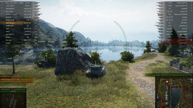 World of Tanks BC25 Tier 9 gameplay 2016 смотреть онлайн