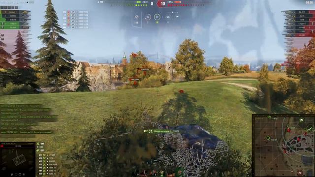 Leopard 1 ● Когда ты бесстрашный геймер с IQ 140! Гениально вытаскивает команду из слива!