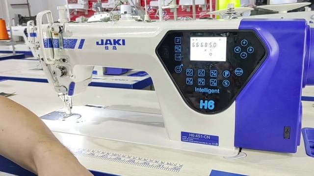 RECTA AUTOMATICA INDUSTRIAL JAKI H6 смотреть онлайн