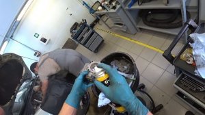 Skoda Rapid чистка блока дроссельной заслонки