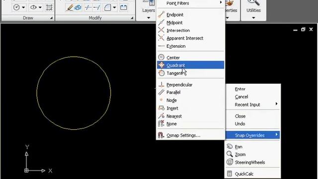 AutoCad - 7-8 القائمة الفرعية للرسم смотреть онлайн