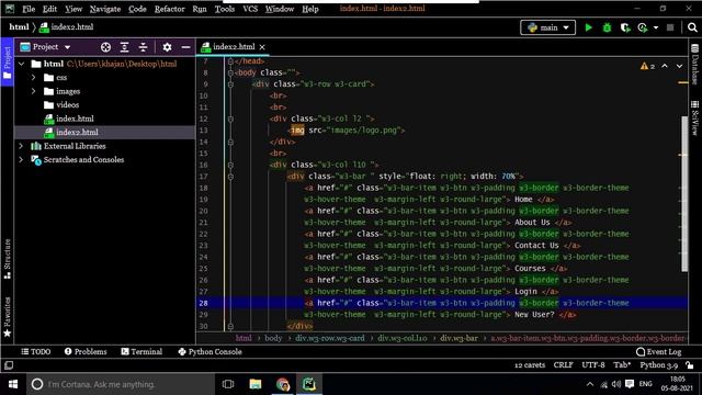 हिंदी में CSS Framwork w3.css HTML PYTHON DJANGO PROJECT IN 45 DAYS EPISODE #4 смотреть онлайн